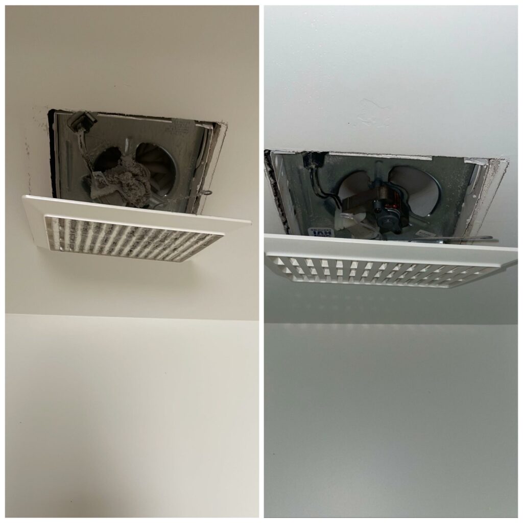 exhaust fan cleaning photo