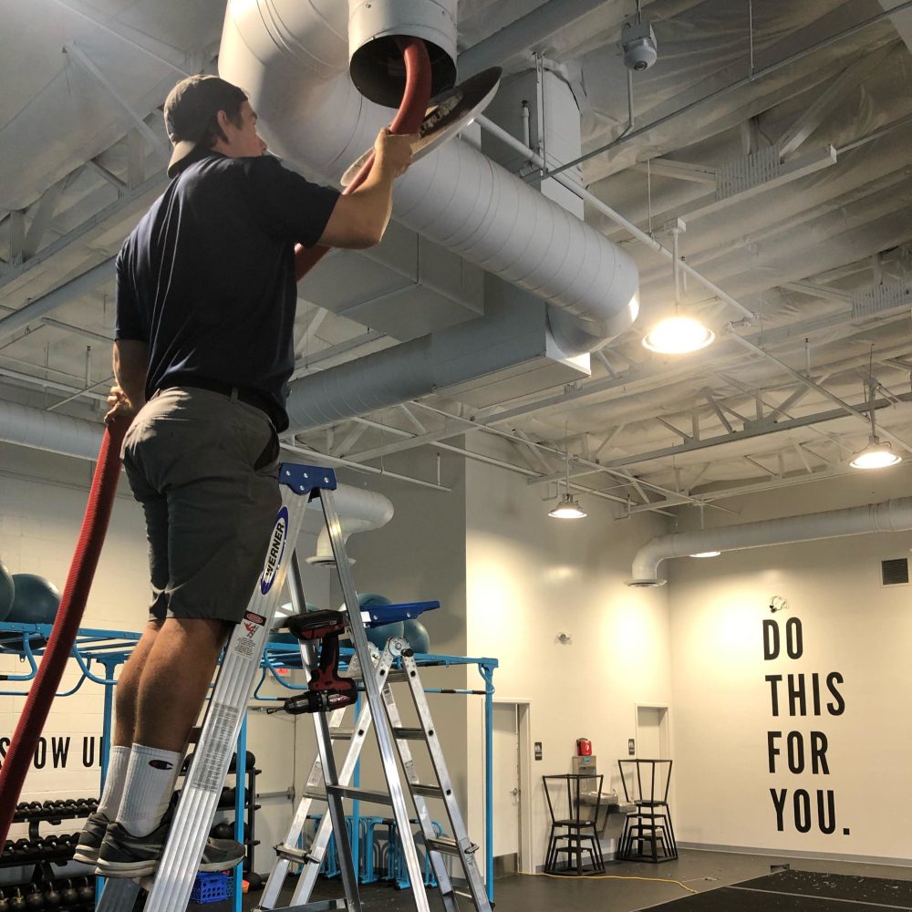 air duct cleaning at chandler gym